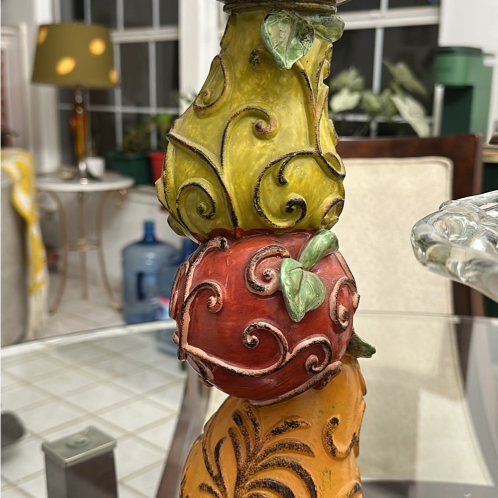 Tracy Porter Multicolor Swirl Candle Holder